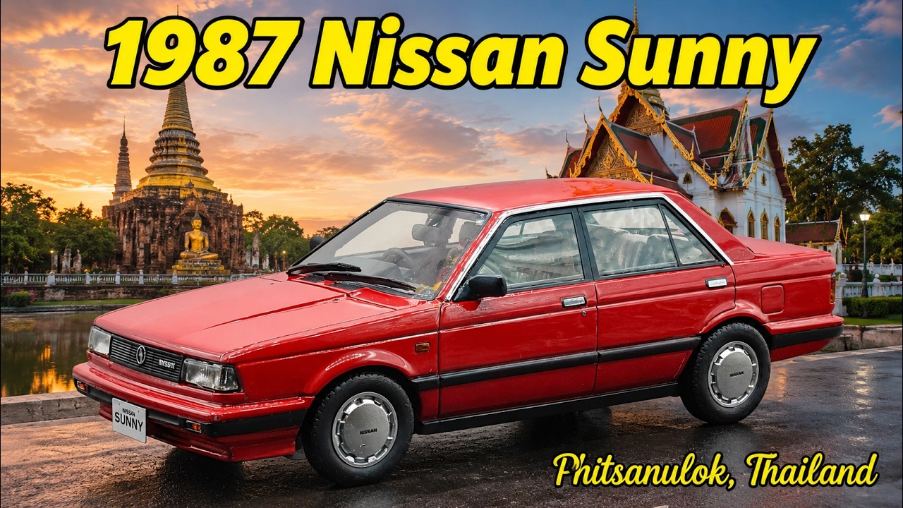 1987 Nissan Sunny (Sentra) 1500 Super Saloon resin by Hi Story
