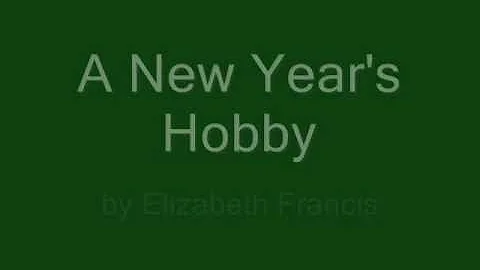 David Jefferis reading A New Year's Hobby.wmv