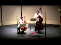Rossini Duet for Cello and Bass, 1st movement - CVCMF 2010