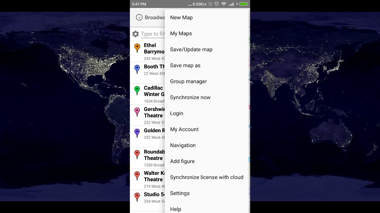 Sales Master Map - Multi waypoint route planner