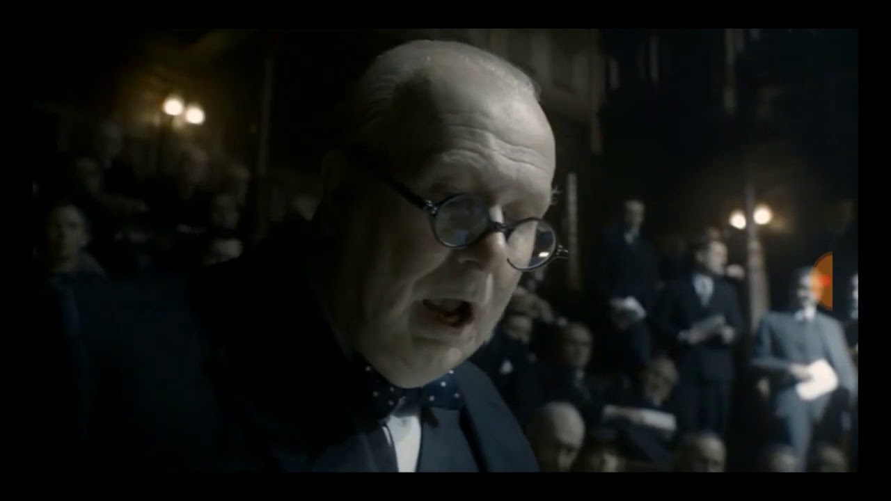 Discurso de Winston Churchill   LAS HORAS MAS OSCURAS DARKEST HOUR ESPAÑOL LATINO