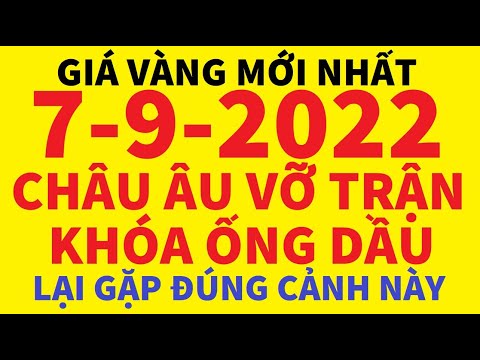 Video Giá vàng hôm nay 9999 - giá vàng ngày 7/9/2022 - Giá... - youtube