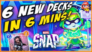The BEST 6 Decks to Try Post Patch - Marvel Snap