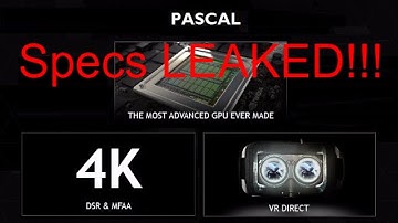 GTX 1080 spec leaked (Geforce X80)