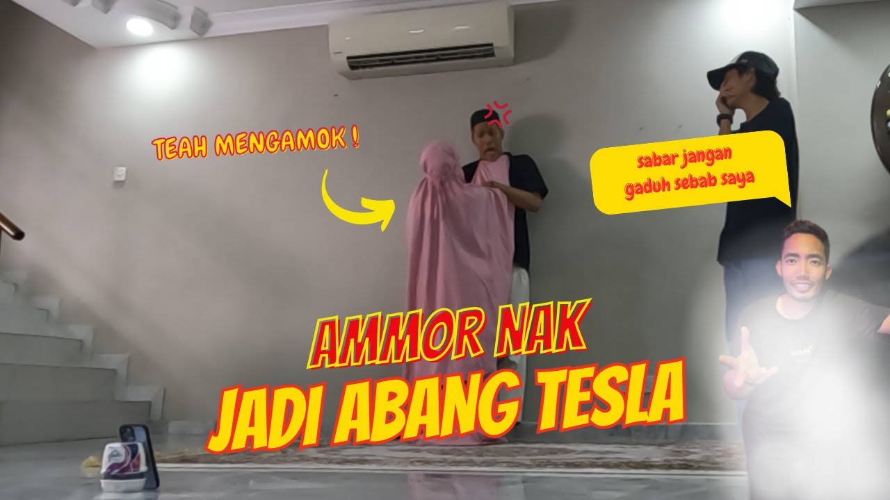 AMMOR IKUT JEJAK ABANG TESL4 !