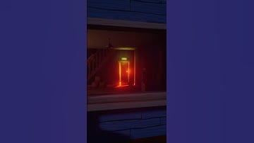 Hello Neighbor Pre-Alpha remake teaser round0 #helloneighbor #shorts #unrealengine #fangame #remake