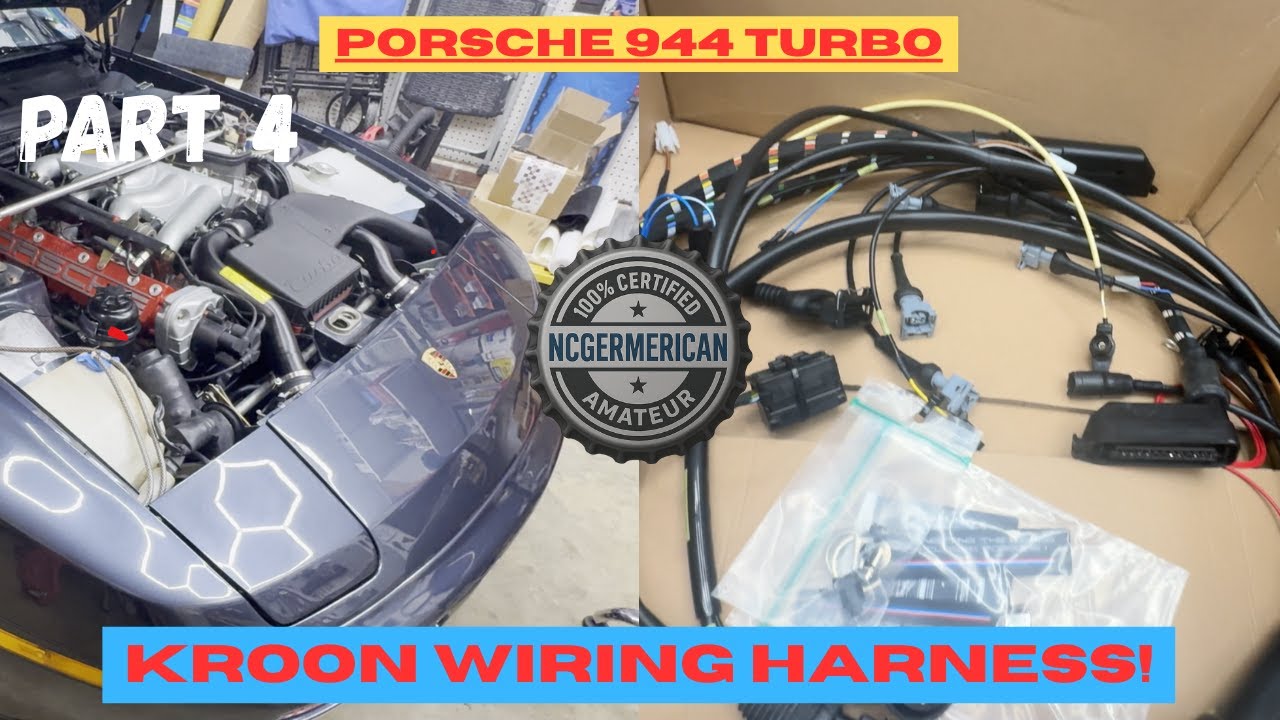 Porsche 944 Turbo - Kroon DME Wiring Harness Install!  Part 4 of my mini-restoration series.