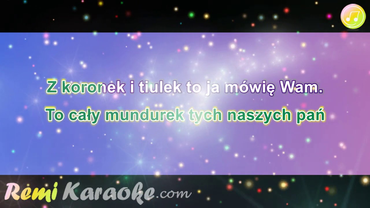 Bayer Full - Majteczki w kropeczki (karaoke - RemiKaraoke.com) - YouTube