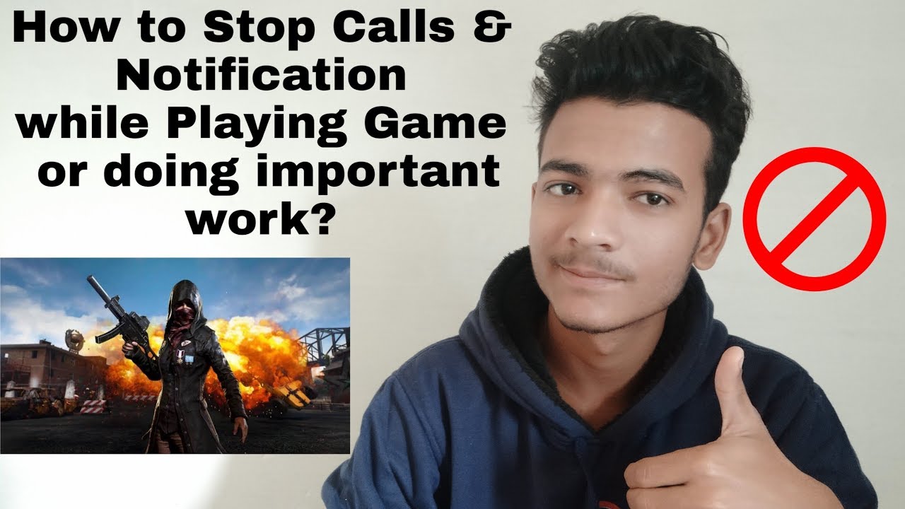 How to Stop Calls & Notifications While Playing Pubg or Doing Important Work