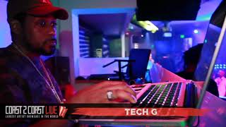 Tech G Performs At Coast 2 Coast Live Baltimore Edition 51518