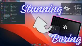 Transform Linux Mint into a Stunning Neon Desktop ✨ | Themes, Dock, Magic Lamp & More!