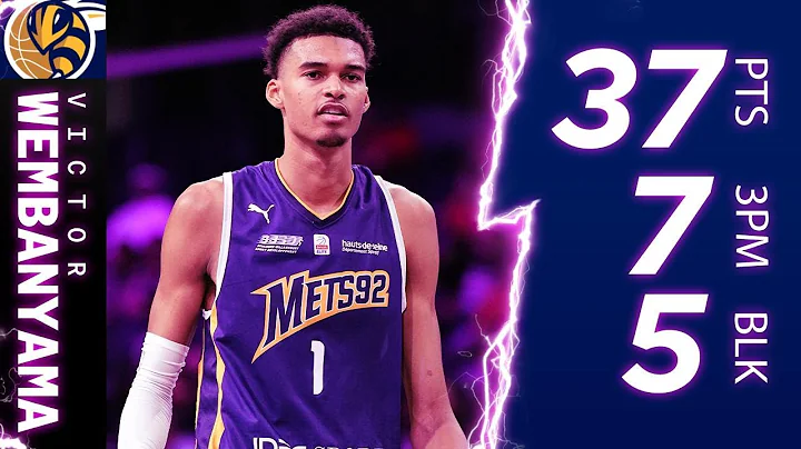 Victor Wembanyama Drops 37 PTS In Preseason Game v...