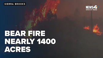 Bear Fire burns nearly 1,400 acres south of Loyalton thumbnail