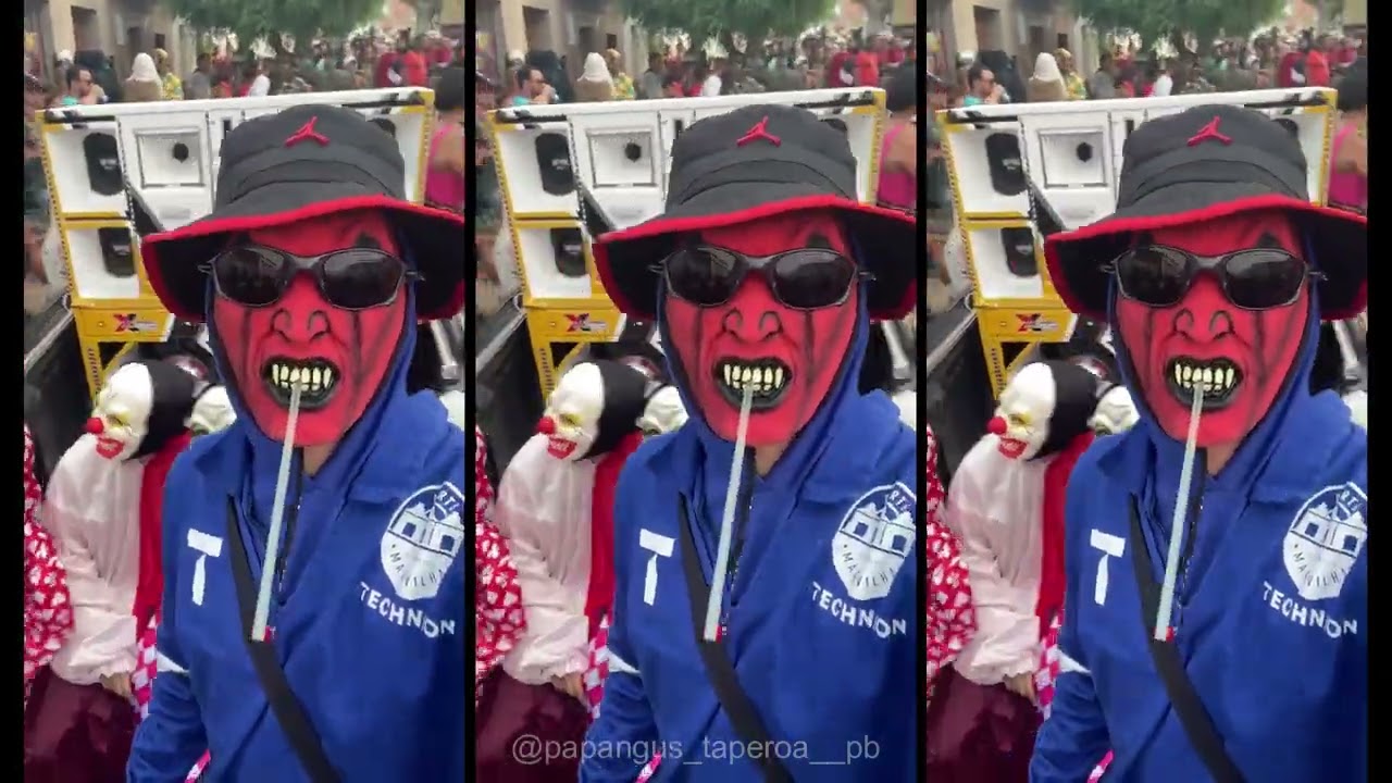 PAPANGUS DE TAPEROÁ FAZENDO A FESTA NA SEGUNDA PRÉVIA DE CARNAVAL DOS SERTÕES