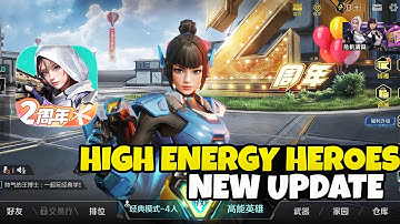 Apex Legends Mobile 2.0 New Update 2nd Anniversary Gameplay || High Energy Heroes New Update ||