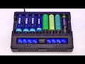 Xtar vc8s liion battery charger capacity and internal resistance meter in one