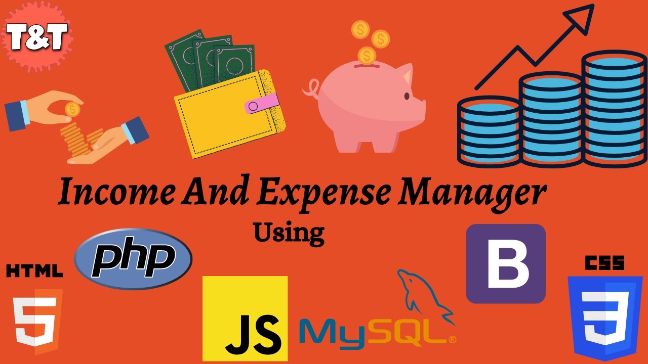 Income and Expense Manager || Php Project || Project || Daily expense ...