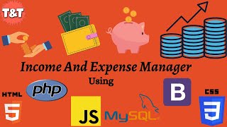 Income and Expense Manager || Php Project || Project || Daily expense manager || PHP || screenshot 1