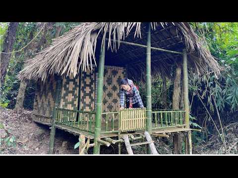 Full Video: 515 Days of Building a Bamboo House Alone and Moving to a New Land - Start To Finish