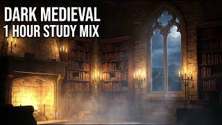 Firelit Medieval Archive | Immersive Dark Academia Ambience for Focus & Work