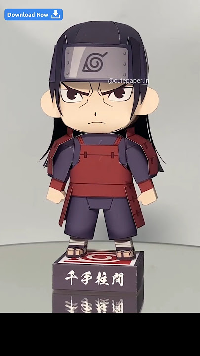Hasirama Senju | Action Figure | #naruto #hashirama | Naruto Edits | #fyp #papercraft #diy