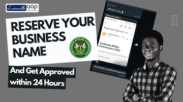 How to Reserve Business Name with CAC in 2024 || Complete Beginner Tutorial