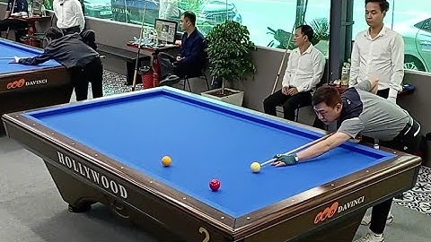 Bida cadre 71/2 MÃ MINH CẨM gặp QUÁCH DŨNG trận đấu nhanh gọn giải mở rộng CLB BÀ CHIỂU 3