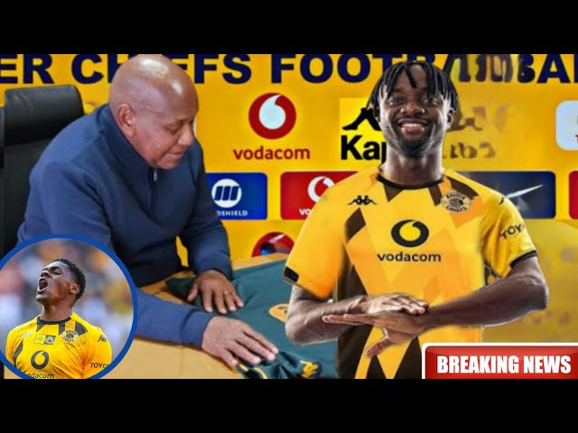 BREAKING NEWS!! Fiston Kalala Mayele Signed a DEAL to Kaizer Chiefs| Gonzalez OUT?? - YouTube