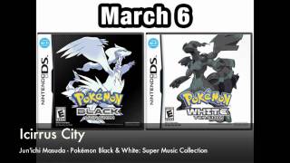 Pokemon Black and White Music Icirrus City