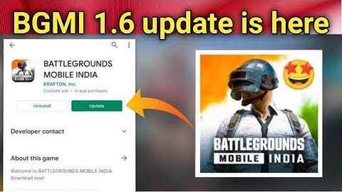 BGMI 1.6 UPDATE RELEASE TIME | HOW TO DOWNLOAD BGMI 1.6 UPDATE | BGMI 1.6 UPDATE KAISE KARE
