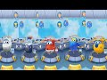 Super Wings Jett RunAstra vs Paul vs Jett vs Jerome 