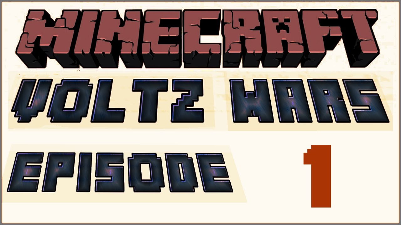 Minecraft Voltz Wars - New Series - EP1