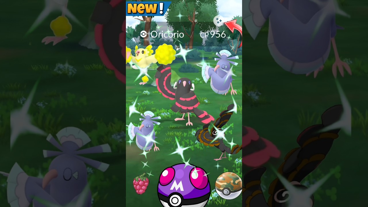 Finally I Got✨️Shiny Oricorio From Reserch in Pokemon Go