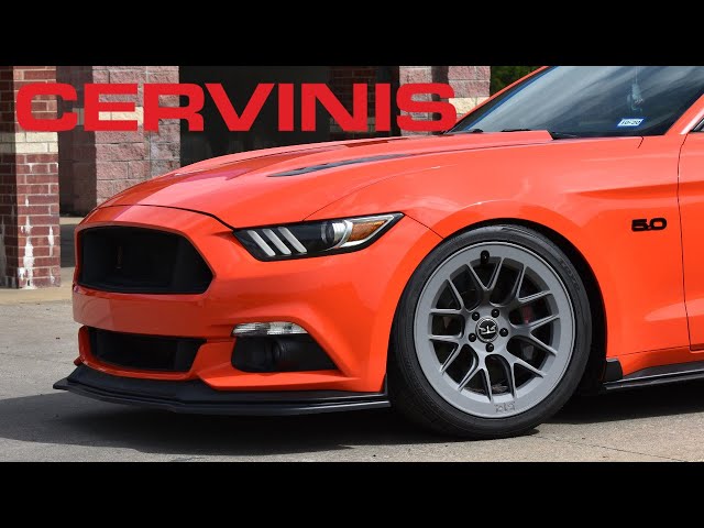 Cervinis 4in Cowl Hood, 2015-17 Mustang