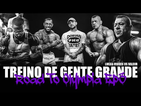 ROAD TO OLYMPIA EP3 - O TEMPO FECHOU NO TREINO - VIUDES E VALDIR ESTILO OLD SCHOOL NA RETROFLEX