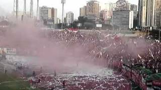 Caracas Tachira Tifo en el olimpico de la UCV 12/09/2010