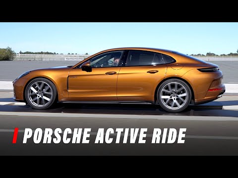 New Porsche Panamera's Active Ride Suspension Demonstration