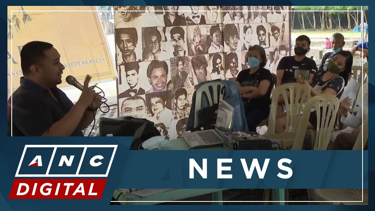 Groups challenge Bongbong Marcos to stop enforced disappearances | ANC