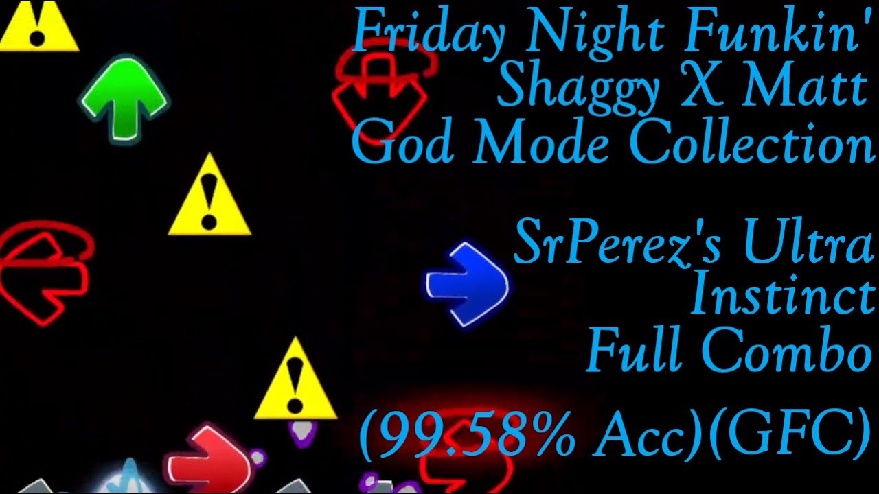 Friday Night Funkin' - SXMGMC - SrPerez's Ultra Instinct Full Combo (God Version)