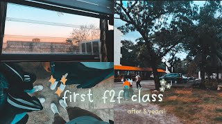 first f2f classes | tech student