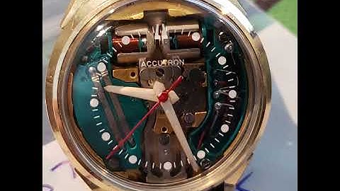 1969 Accutron spaceview  watch 214 movement shop find