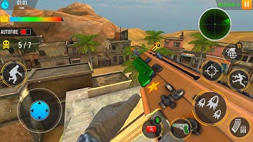 US Commando FPS Shooting Game - Android Gameplay #2