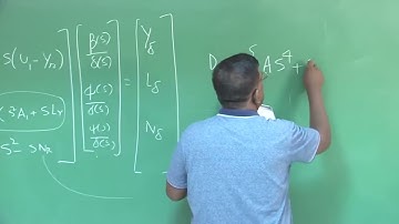 Lec 28: Modes of Lateral Directional Dynamics #CH24SP #swayamprabha
