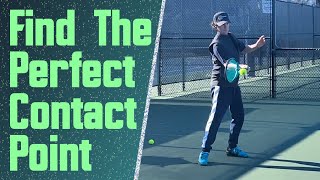 Control The Ball Better With This Forehand Contact Point