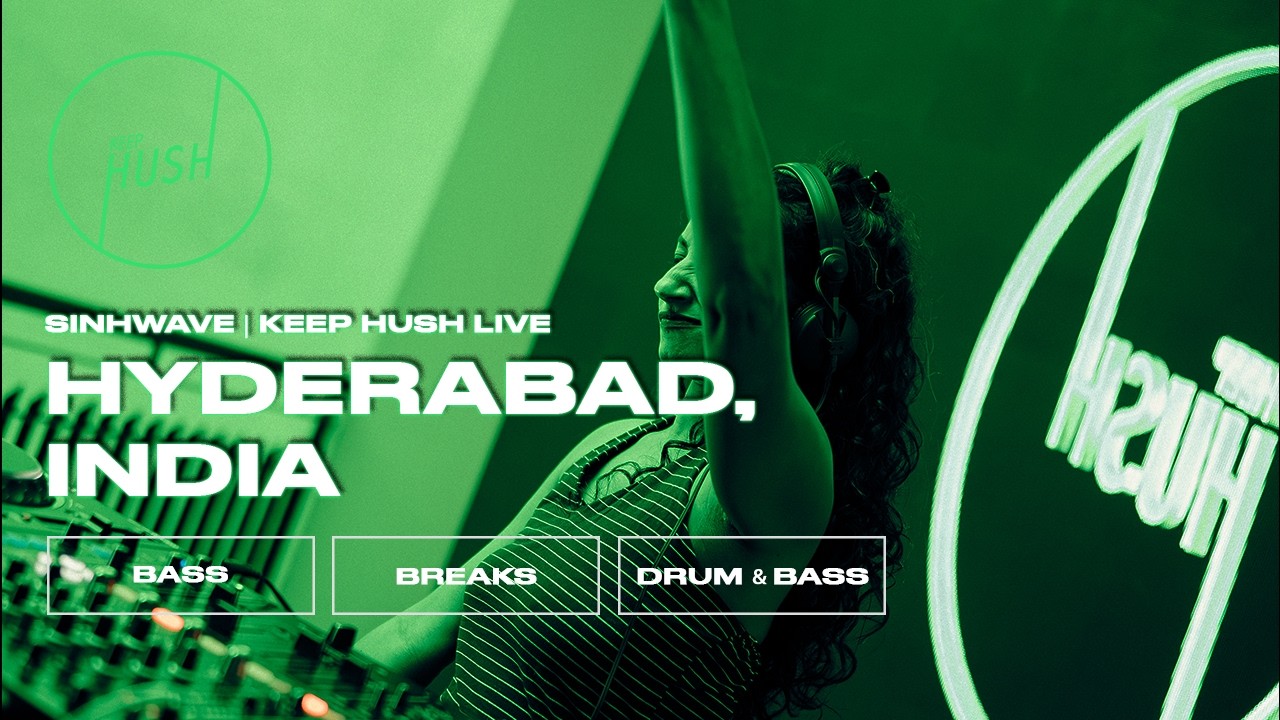 Sinhwave | Hyderabad, India at Keep Hush  Live x Salty