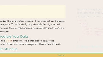 How to Loop Through Objects in an Array Using v-for in Vue.js