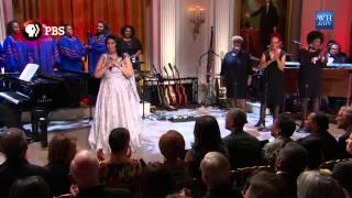 Aretha Franklin Performance At White House 2015  the look