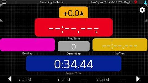 RaceCapture app dashboard presets *and* full customization!
