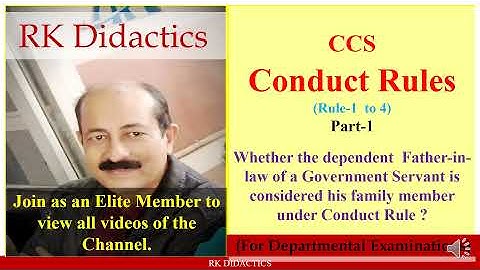 Conduct Rules, Part-1