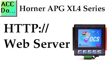 Horner XL4 HTTP Web Server